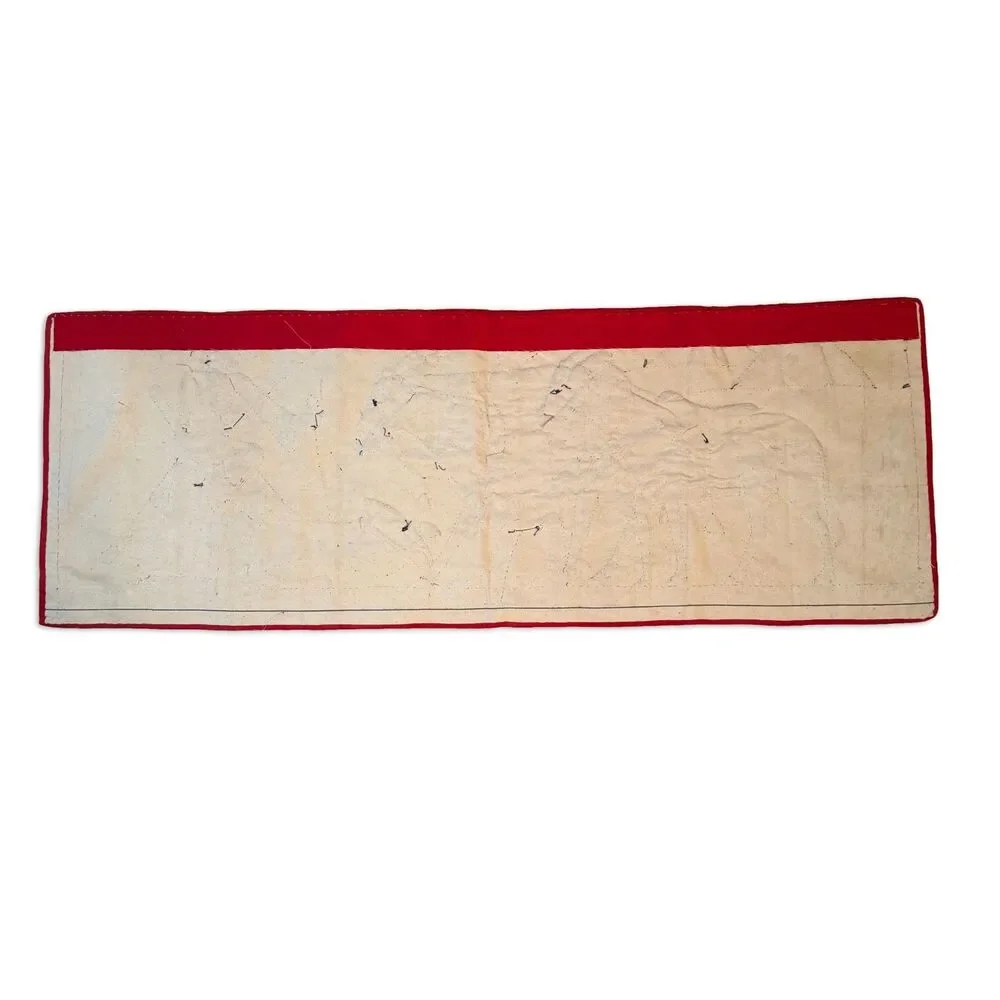 Vintage Egyptian Khayamiya Applique Textile Wall Hanging Handmade Folk Art